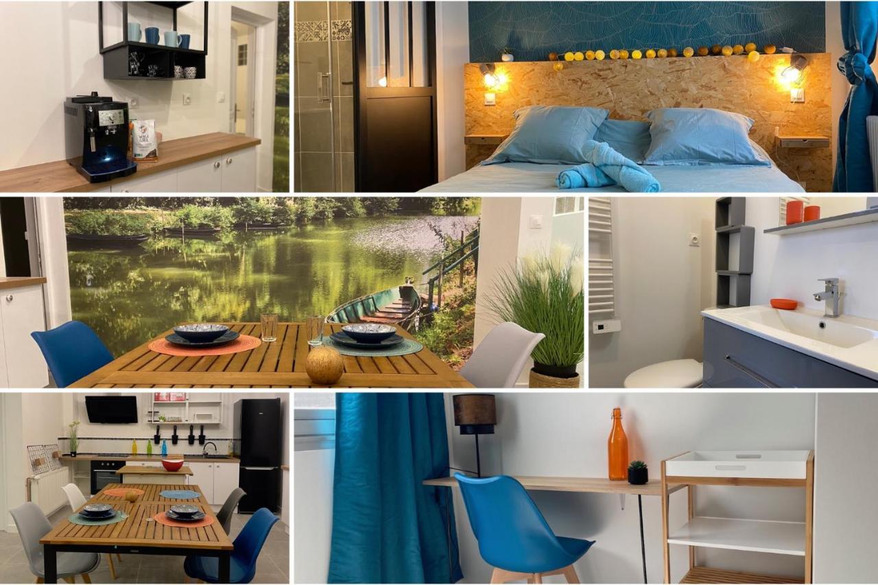 La Maison D'Angelique - Colocation Hoteliere A 150M Gare Tgv- Grande Cuisine Equipee & Salon - Fibre - Netflix Ньор Экстерьер фото