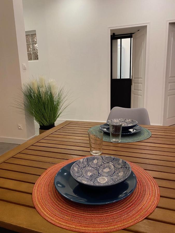 La Maison D'Angelique - Colocation Hoteliere A 150M Gare Tgv- Grande Cuisine Equipee & Salon - Fibre - Netflix Ньор Экстерьер фото