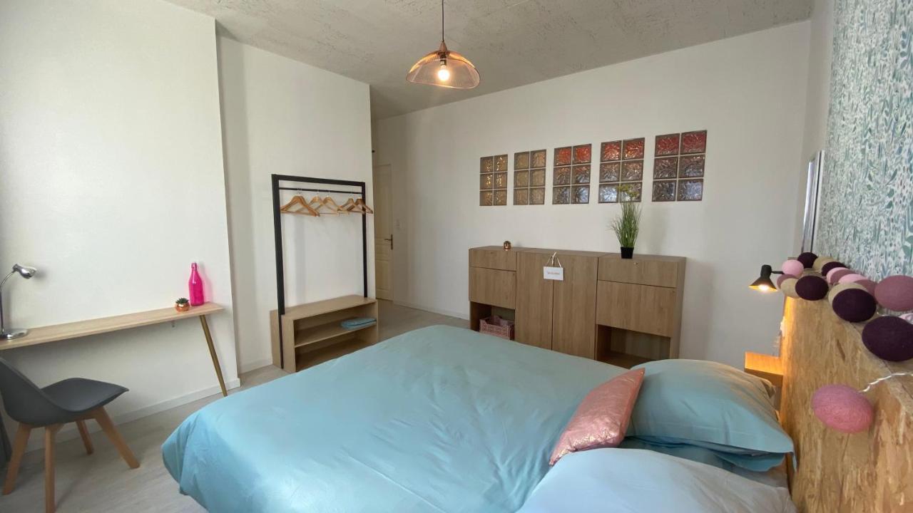 La Maison D'Angelique - Colocation Hoteliere A 150M Gare Tgv- Grande Cuisine Equipee & Salon - Fibre - Netflix Ньор Экстерьер фото