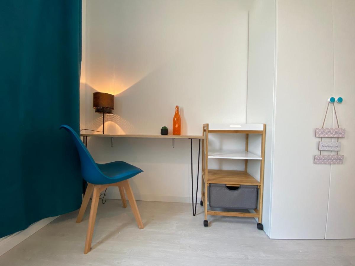 La Maison D'Angelique - Colocation Hoteliere A 150M Gare Tgv- Grande Cuisine Equipee & Salon - Fibre - Netflix Ньор Экстерьер фото