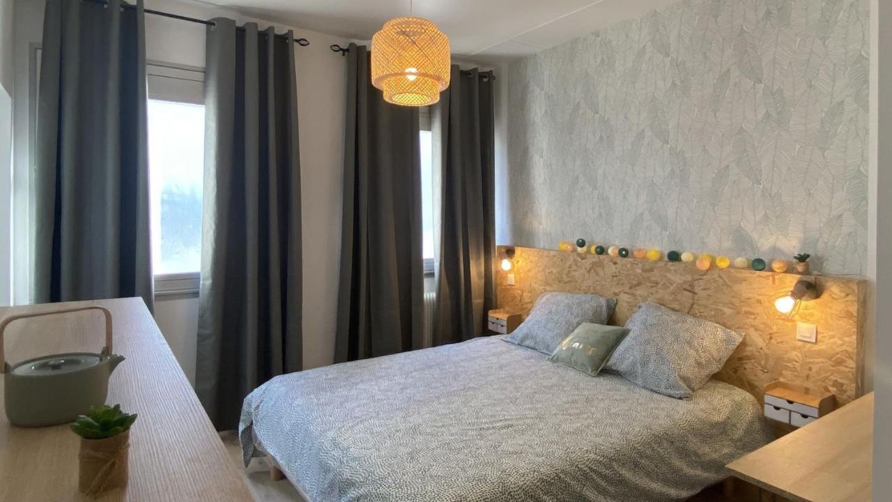 La Maison D'Angelique - Colocation Hoteliere A 150M Gare Tgv- Grande Cuisine Equipee & Salon - Fibre - Netflix Ньор Экстерьер фото